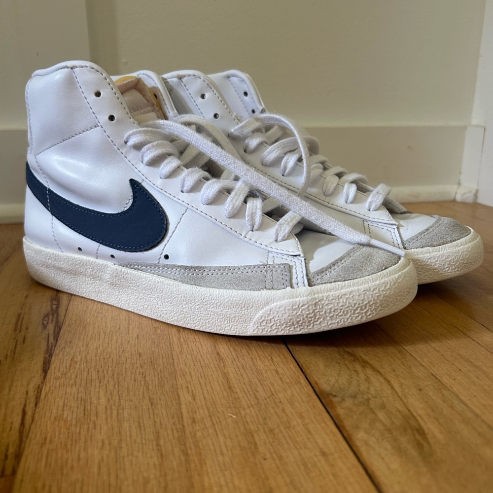 Navy Swoosh Women’s Blazers